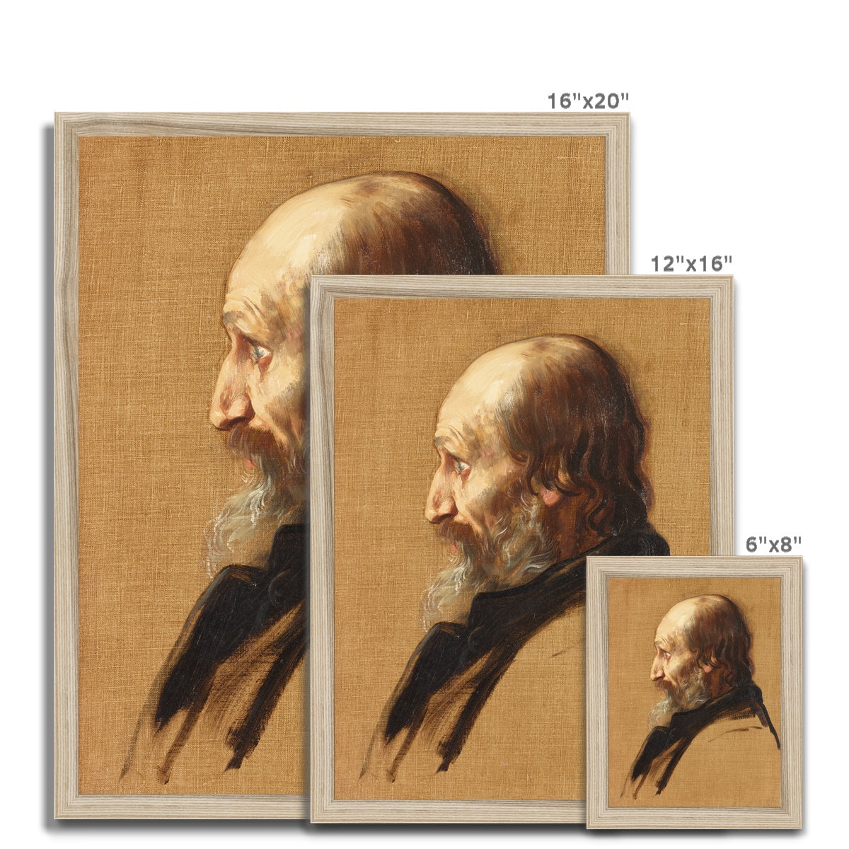 Fine Art Print Framed - Thomas Dixon by Alphones Legros