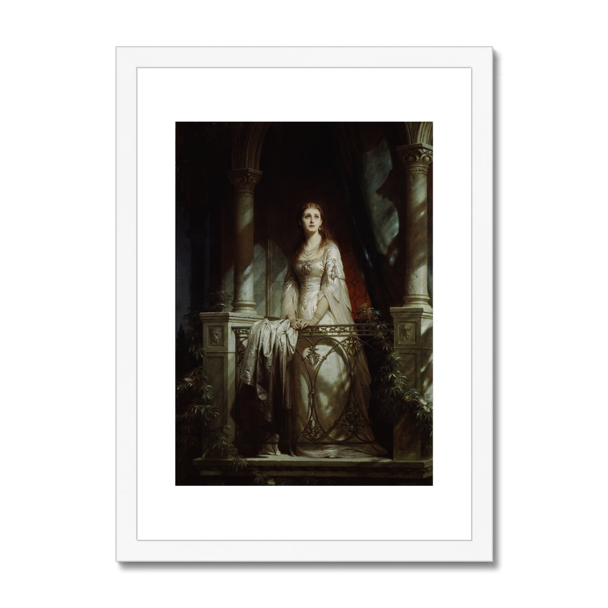 Fine Art Print Framed & Mounted - Juliet by Thomas Francis Dicksee
