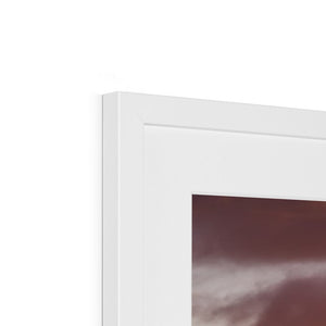 Fine Art Print Framed & Mounted - Roker Sunrise by David Allan