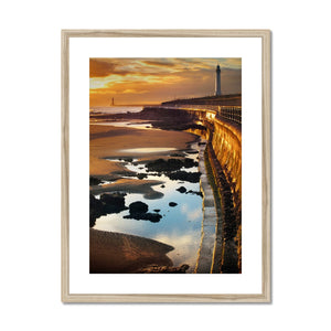 Fine Art Print Framed & Mounted - Seaburn Sunrise, Sunderland