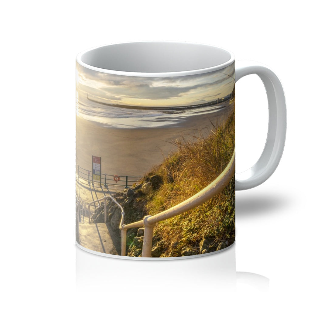 Mug - Cat & Dog Steps, Sunderland by David Allan