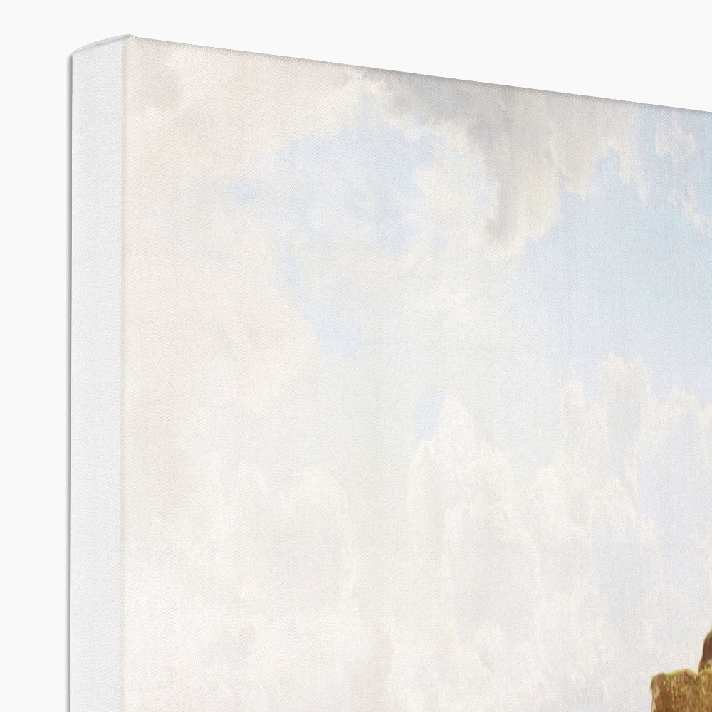 Printed Canvas - Roker Beach by William Crosby