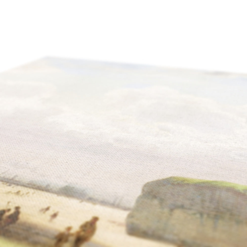 Printed Canvas - Roker Beach by William Crosby