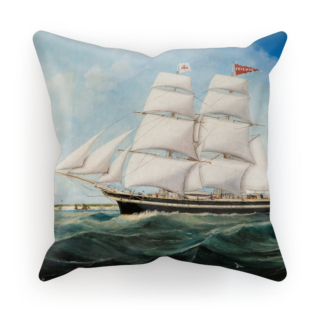 Cushion - Brigg Friends by John Hudson