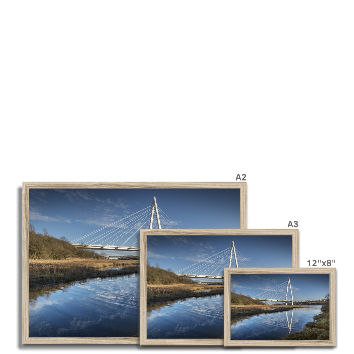 Fine Art Print Framed - Northern Spire, Sunderland