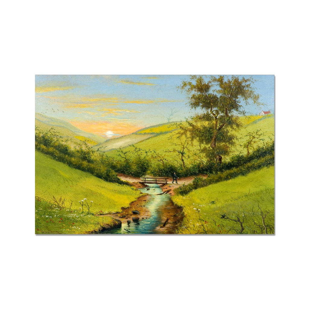 Fine Art Print - The Valley of Love, Hendon, Sunderland by J. D. Hopper