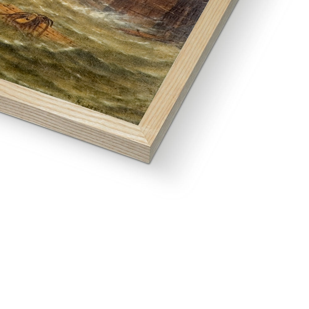 Fine Art Print Framed - Old South Pier and Lighthouse, Sunderland by Stuart Bell