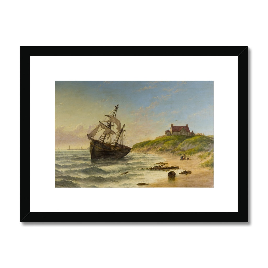 Fine Art Print Framed & Mounted - Bents Farm, Whitburn by Stuart Bell
