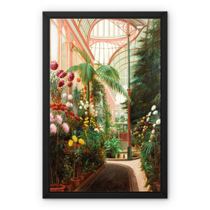 Framed Canvas - Sunderland Winter Gardens Interior by Daniel Marshall