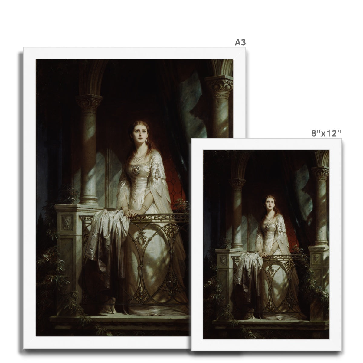 Fine Art Print Framed - Juliet by Thomas Francis Dicksee